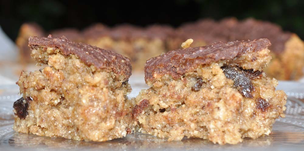 Hazelnut-Chocolate-Smoothie-Flapjacks