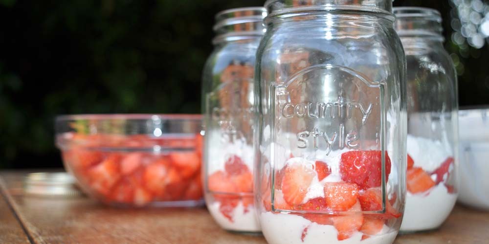 Strawberries-and-Cream-in-a-Jar