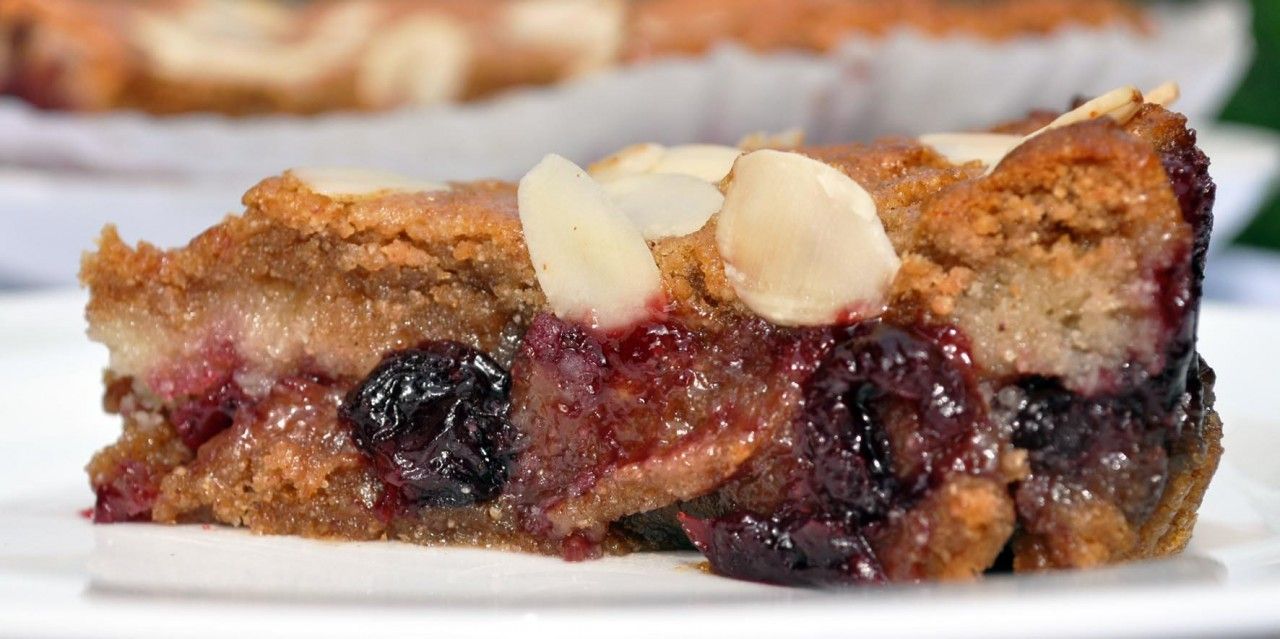 Cherry Bakewell Tart