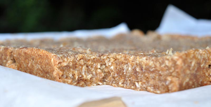 Raw Lemon Drizzle Bars