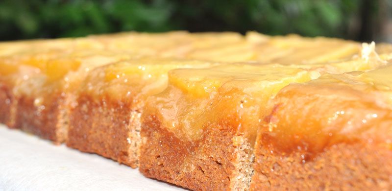 Hawaiian Pineapple and Coconut Upside Down Cake