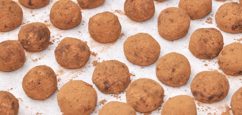 Ginger Nut Chocolate Truffles