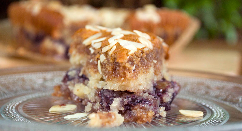 Orange and Cranberry Bakewell Tart