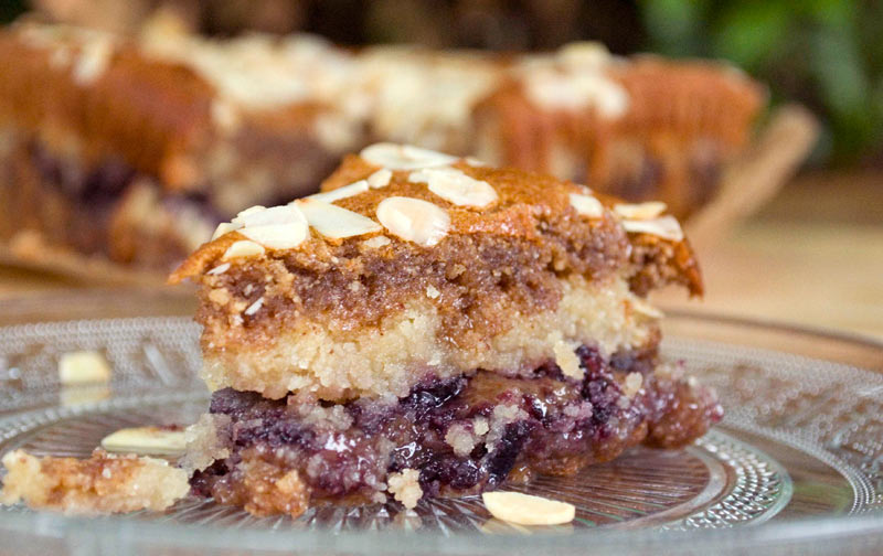 Orange and Cranberry Bakewell Tart