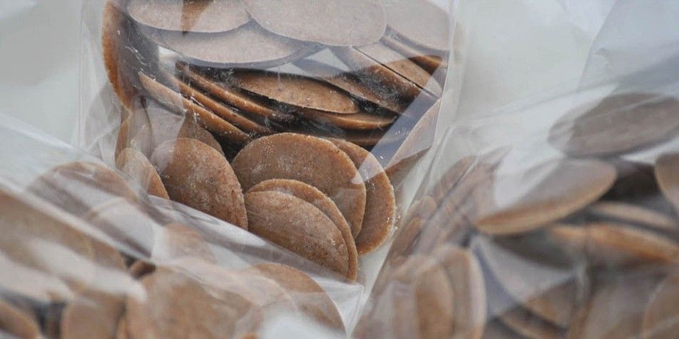 Giant 'Caramac' Chocolate Buttons