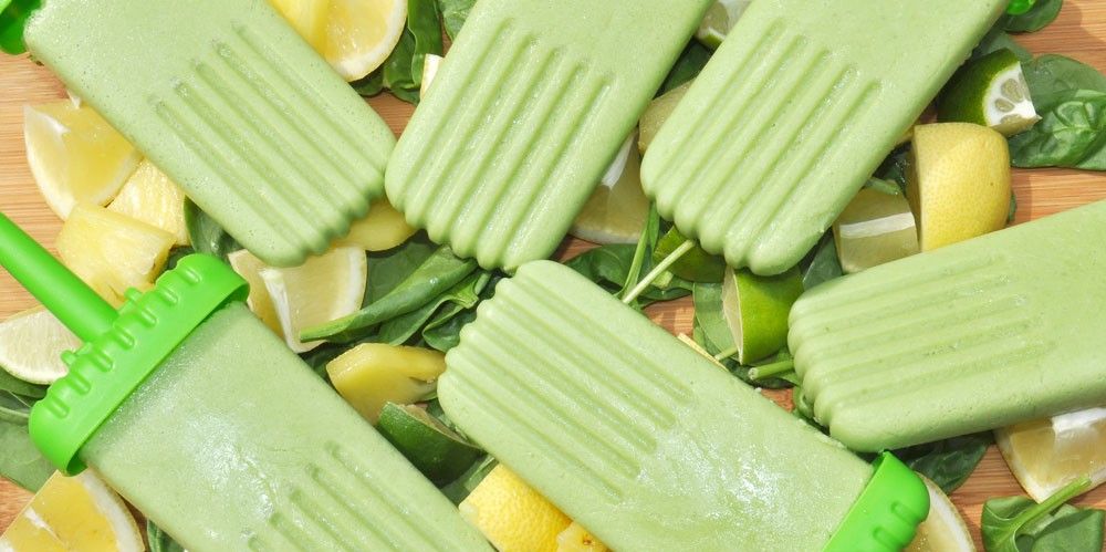 Lemon and Lime Ice Lollies