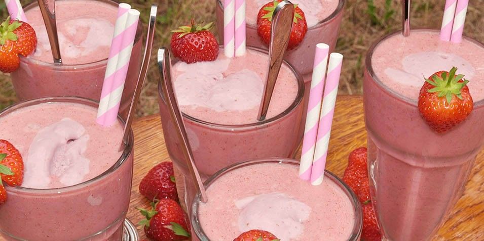 Strawberry Ice Cream Soda