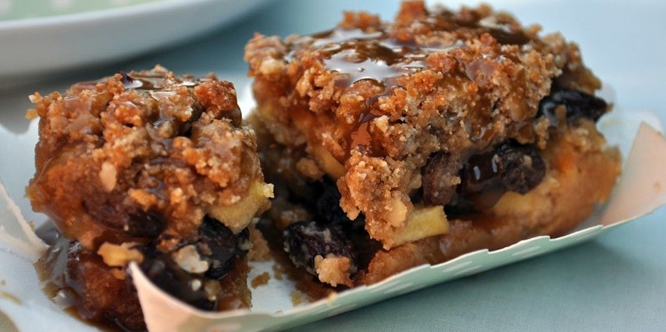 Apple Caramel Slice