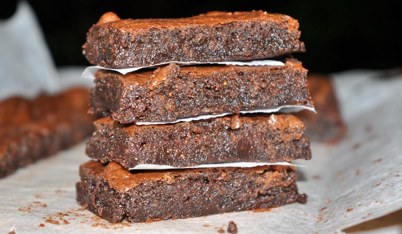 chocolate orange brownies