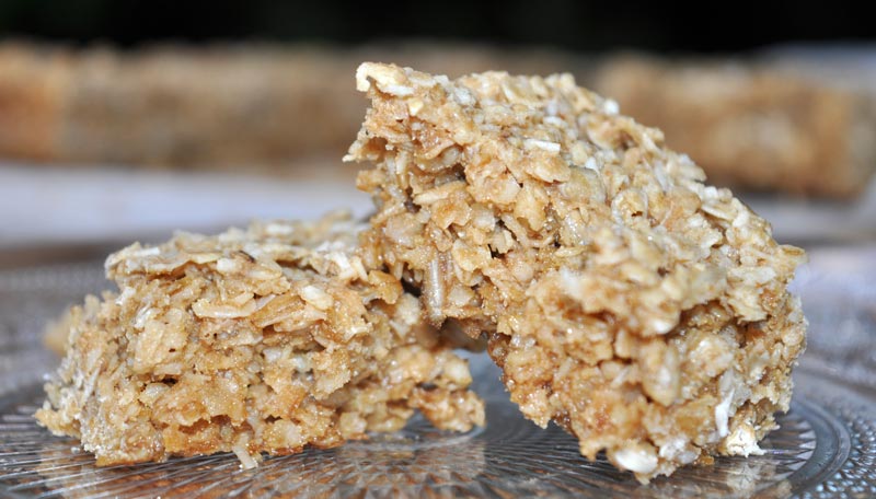 Coconut and Sunflower Seed Flapjacks