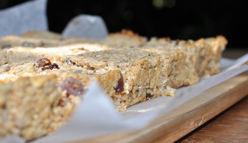 fruit nut and seed flapjacks