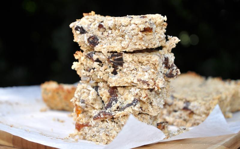 fruit nut and seed flapjacks