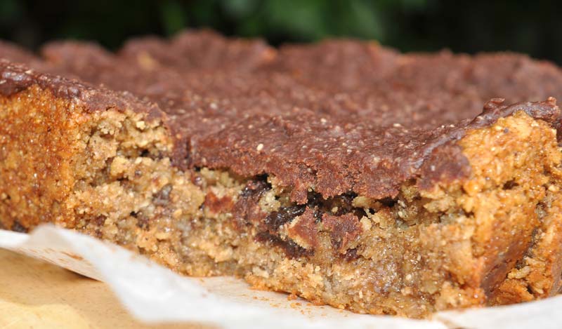 Hazelnut Chocolate Smoothie Flapjacks