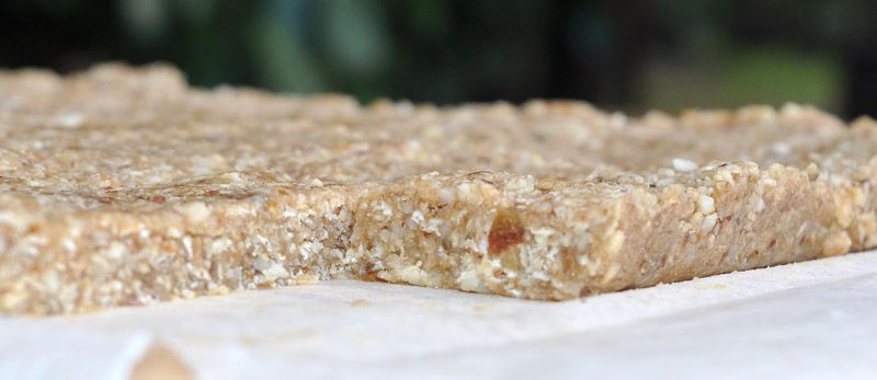 No Bake Date and Brazil Nut Energy Bars