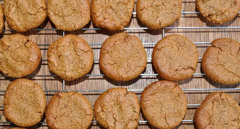 molasses ginger cookies