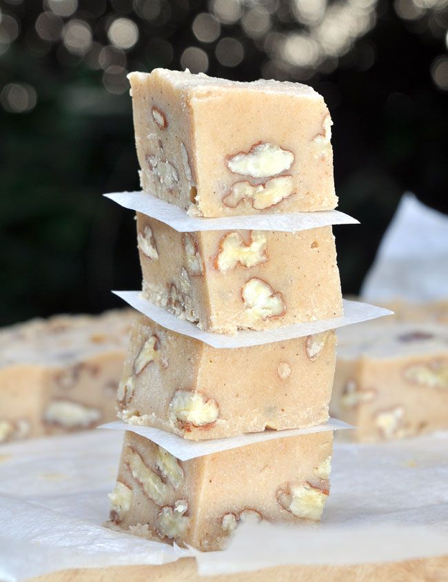 Maple Pecan Fudge