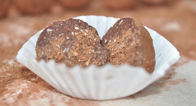 Valentine Chocolate Orange Truffles