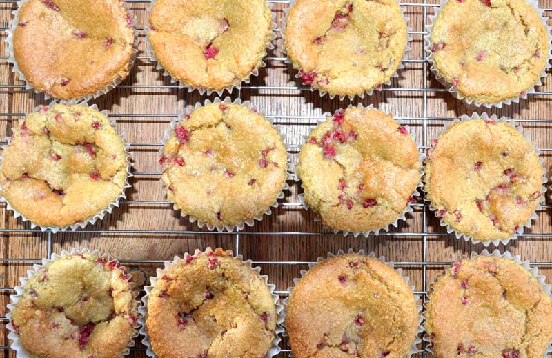 Raspberry and Orange Cupcakes