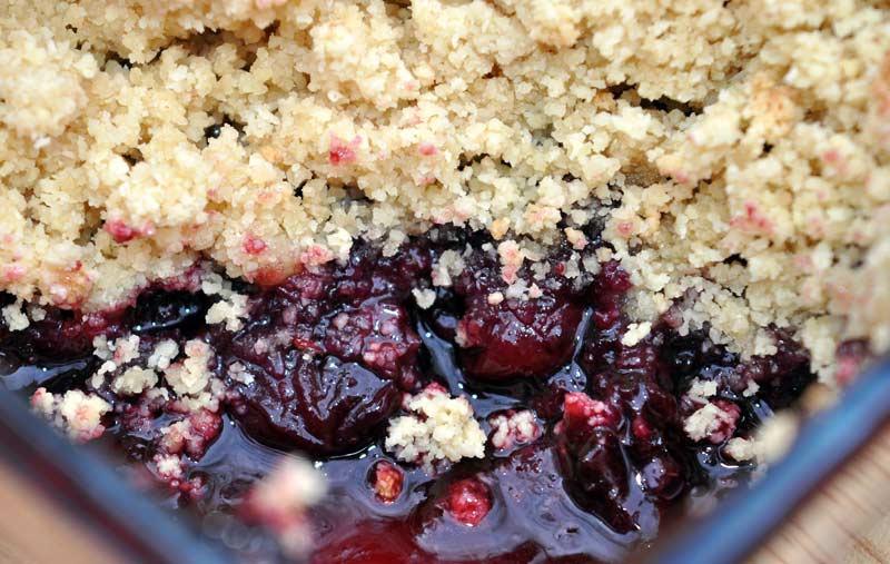 Black Forest Fruits Crumble 0006
