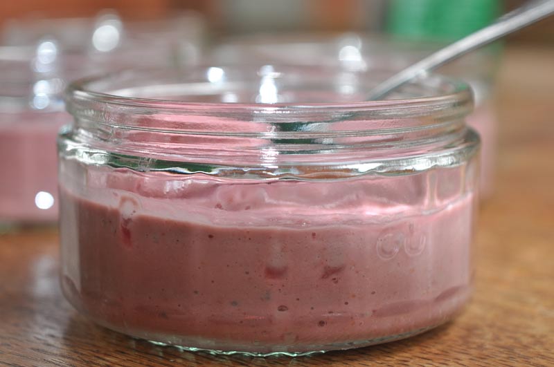 Easy Raspberry Mousse