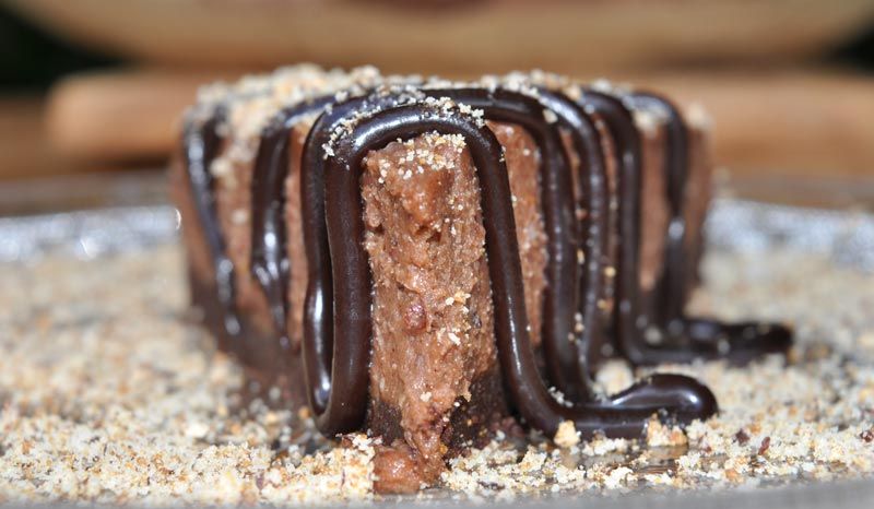 No Bake Chocolate Hazelnut Cheesecake