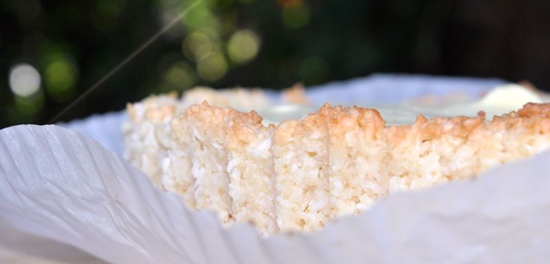 Pineapple Cream Pie with a Macadamia and Coconut Crust