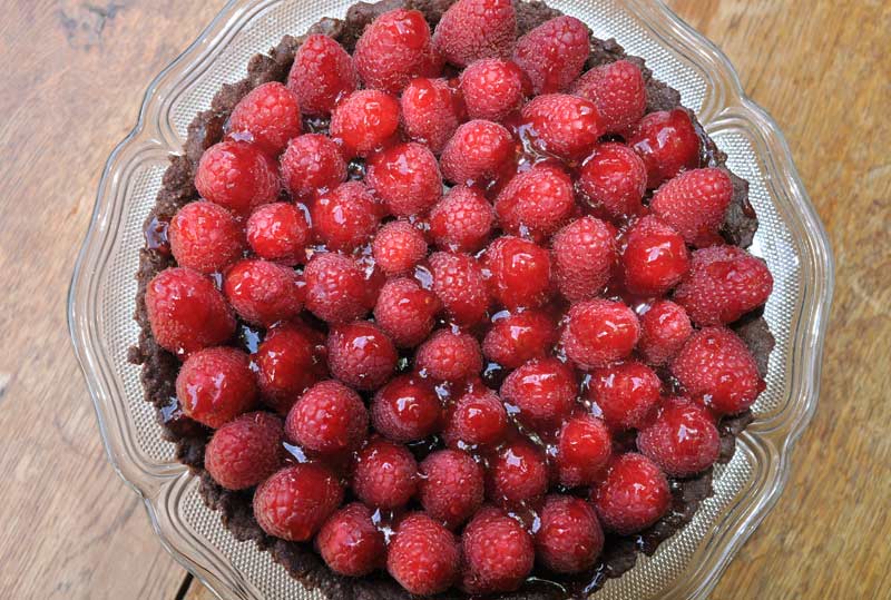 Chocolate Raspberry Torte