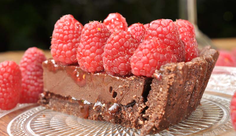 Chocolate Raspberry Torte