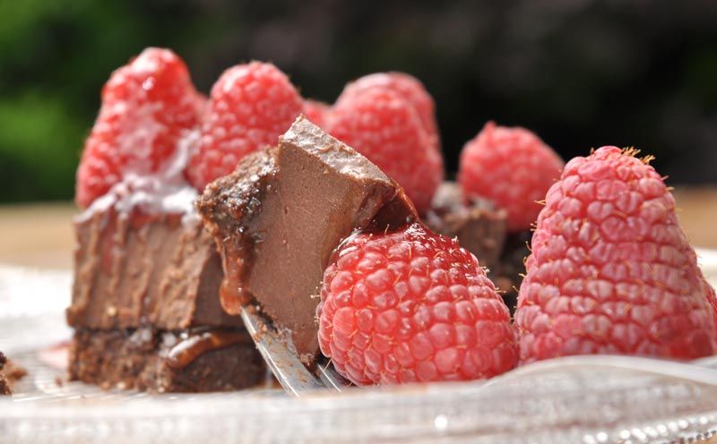 Chocolate Raspberry Torte