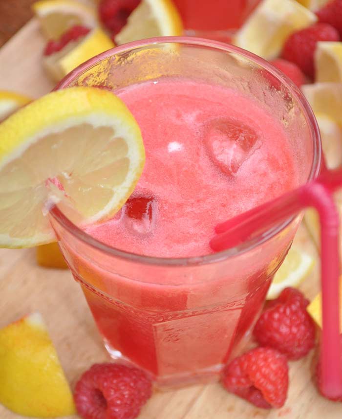 Sweet Tangy Raspberry Lemonade